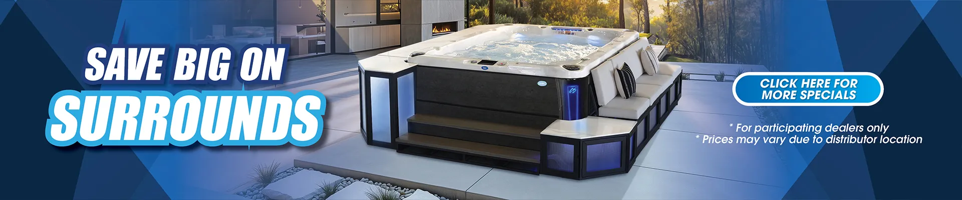 Calspas hot tub being used in a family setting - Charlotte